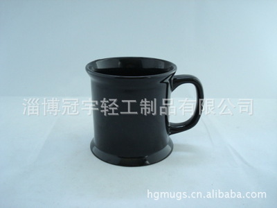 【供應(yīng)13.5oz陶瓷馬克杯,陶瓷工字杯,VIP陶瓷馬克杯 陶瓷色釉杯】?jī)r(jià)格,廠家,圖片,杯子,淄博冠宇輕工制品-